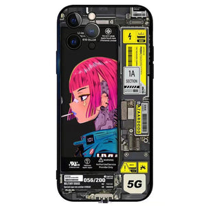 Cyberpunk Led Phone Case  | CYBER TECHWEAR®