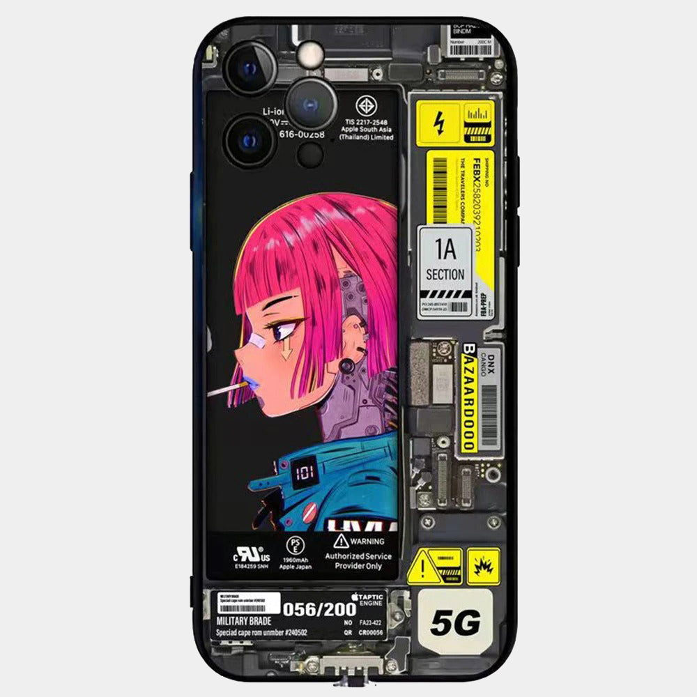 Cyberpunk Led Phone Case | CYBER TECHWEAR®