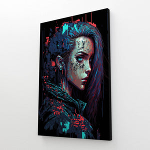 Cyberpunk Woman Art | CYBER TECHWEAR®