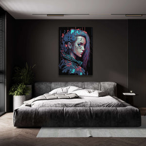 Cyberpunk Woman Art | CYBER TECHWEAR®