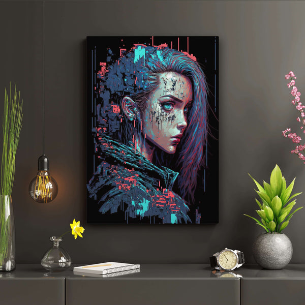 Cyberpunk Woman Art | CYBER TECHWEAR®