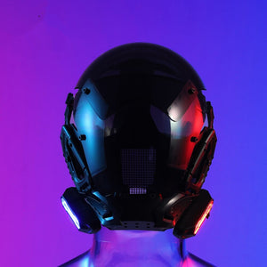 Cyberpunk Hide Helmet | CYBER TECHWEAR®