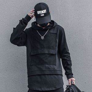 Dark Techwear Hoodie