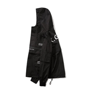Dark Techwear Windbreaker