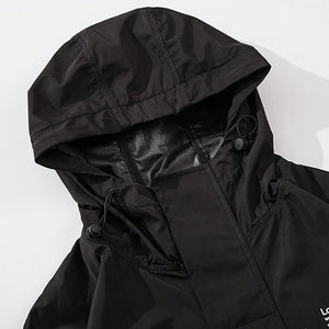 Dark Techwear Windbreaker