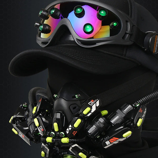 Futuristic Cyberpunk Mask | CYBER TECHWEAR®