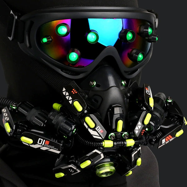 Futuristic Cyberpunk Mask | CYBER TECHWEAR®