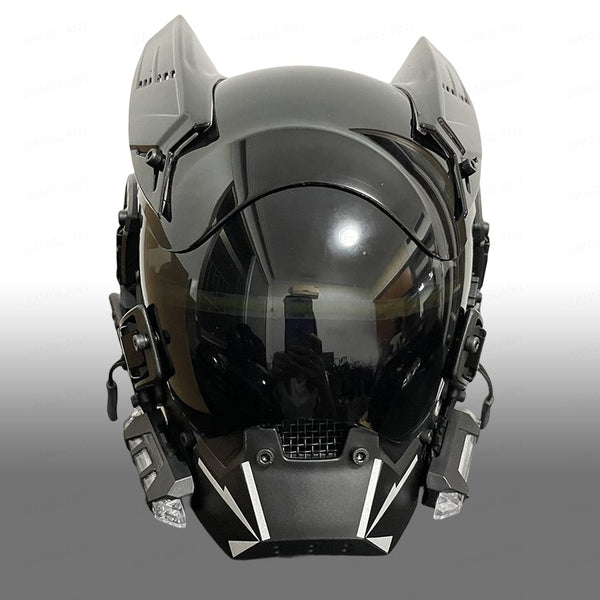 Futuristic Cyberpunk Helmet | CYBER TECHWEAR®