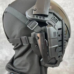 Futuristic Helmet Cyberpunk | CYBER TECHWEAR®