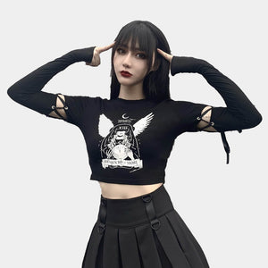 GOTHIC CROP TOP