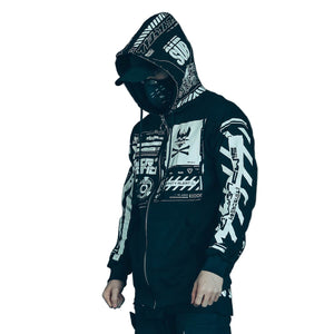 Graphic Techwear Jacket