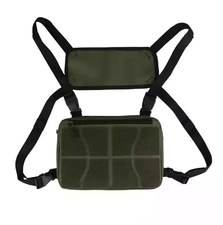 Green Chest Bag | CYBER TECHWEAR®