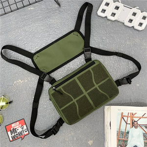 Green Chest Bag | CYBER TECHWEAR®