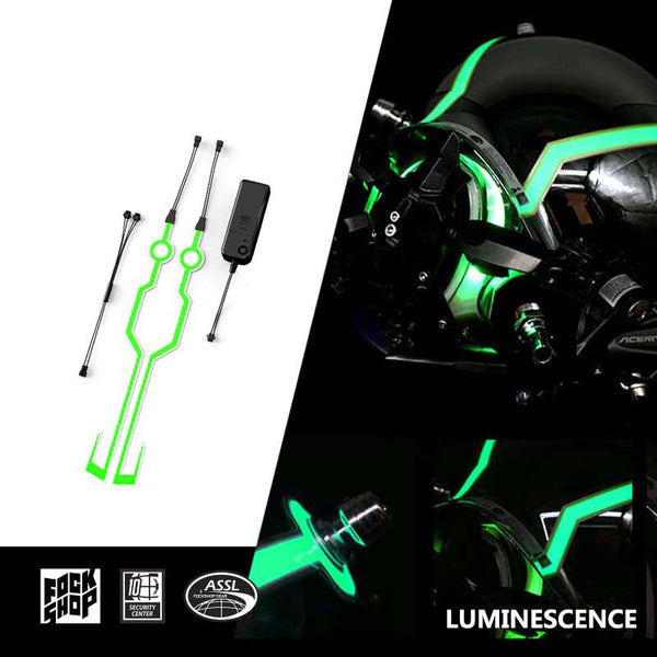 Green Cyberpunk Helmet Glow Lamp | CYBER TECHWEAR®