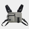 Grey Tactical Chest Bag