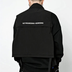 Zipper Techwear Vest | CYBER TECHWEAR®