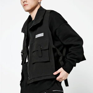 Zipper Techwear Vest | CYBER TECHWEAR®