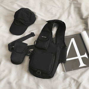 Techwear Half Vest | CYBER TECHWEAR®