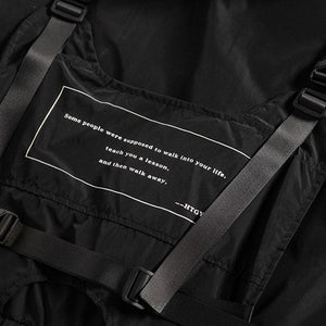 Hooded Techwear Vest  | CYBER TECHWEAR®