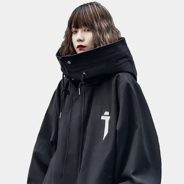 thehighlights 'jacket'black【雑誌掲載】 Women's Hooded puffer jacket in coated fabric | Black | Diesel