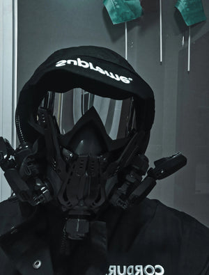 Half Cyberpunk Helmet | CYBER TECHWEAR®