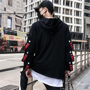 Harajuku Techwear Hoodie