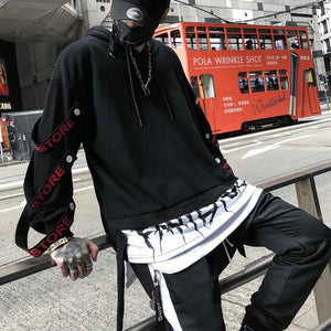Harajuku Techwear Hoodie