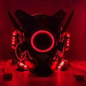 Helmet Cyberpunk Futuristic  | CYBER TECHWEAR®