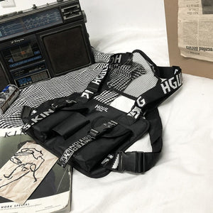Hip Hop Chest Bag | CYBER TECHWEAR®