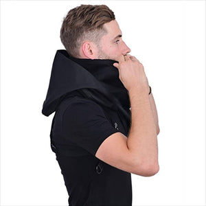 Hooded Techwear Scarf | CYBER TECHWEAR®