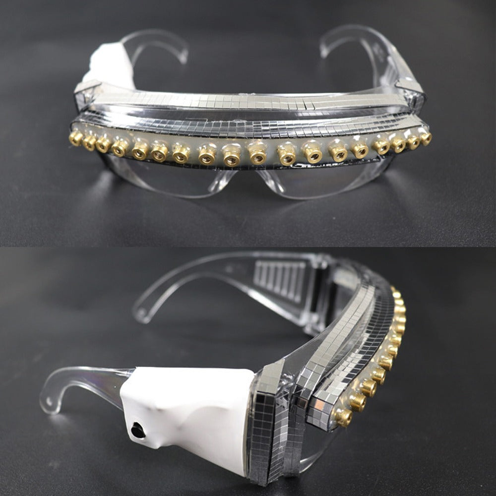 Cyberpunk Techwear LED Glasses