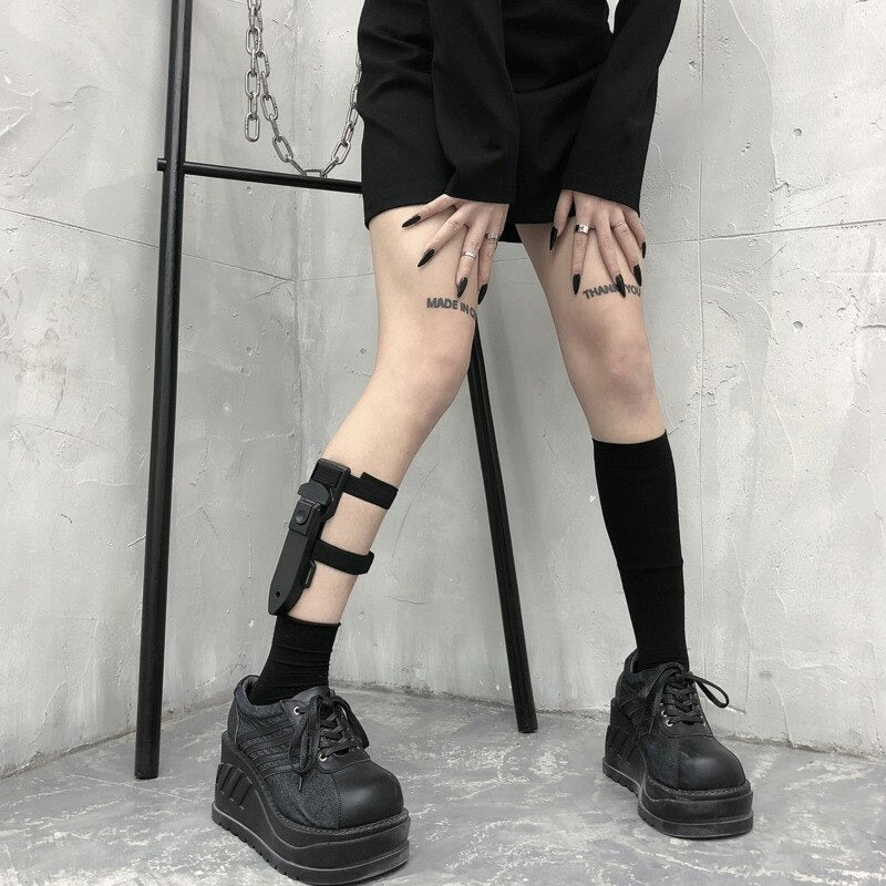 Leg Accessory Leg Techwear Harness | CYBER TECHWEAR®