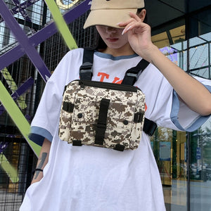 Light Camo Chest Bag | CYBER TECHWEAR®