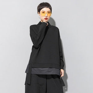 ASYMMETRICAL SWEATSHIRT TECHWEAR