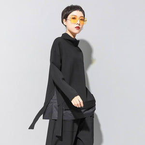 ASYMMETRICAL SWEATSHIRT TECHWEAR