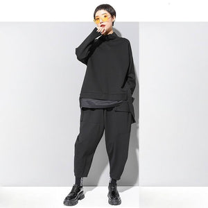 ASYMMETRICAL SWEATSHIRT TECHWEAR