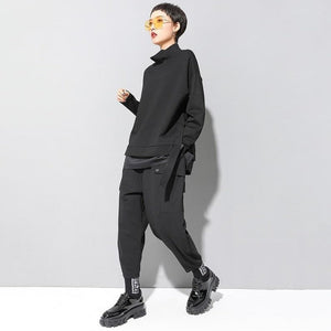 ASYMMETRICAL SWEATSHIRT TECHWEAR