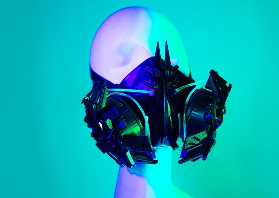 Luminous Cyberpunk Mask | CYBER TECHWEAR®