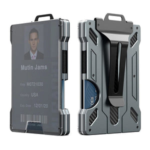 Teletech Wallet Metal Techwear Wallet