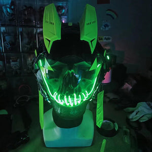 Monster Cyberpunk Helmet | CYBER TECHWEAR®