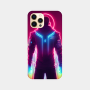 Funda de teléfono Cyberpunk de neón