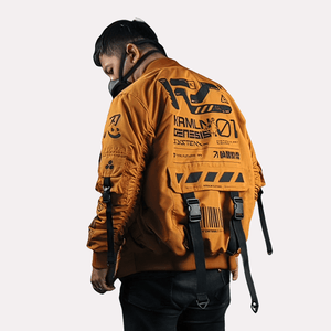 Orange-Techwear-Jacket
