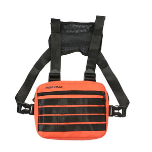 Orange Utility Chest Bag | CYBER TECHWEAR®