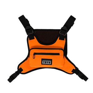 Orange Small Chest Bag