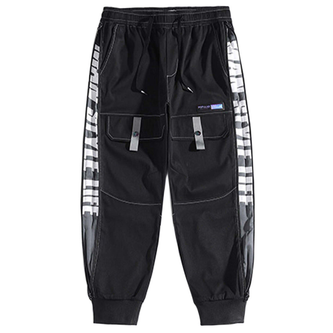 Pants Techwear Side Zipper