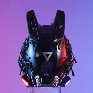 Police Cyberpunk Helmet | CYBER TECHWEAR®