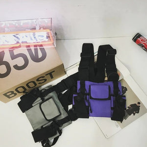 Purple Chest Bag | CYBER TECHWEAR®