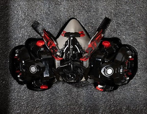 Red Cyberpunk Mask | CYBER TECHWEAR®