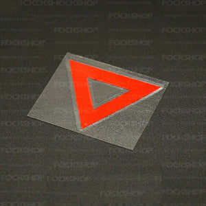 Red Cyberpunk Helmet Sticker