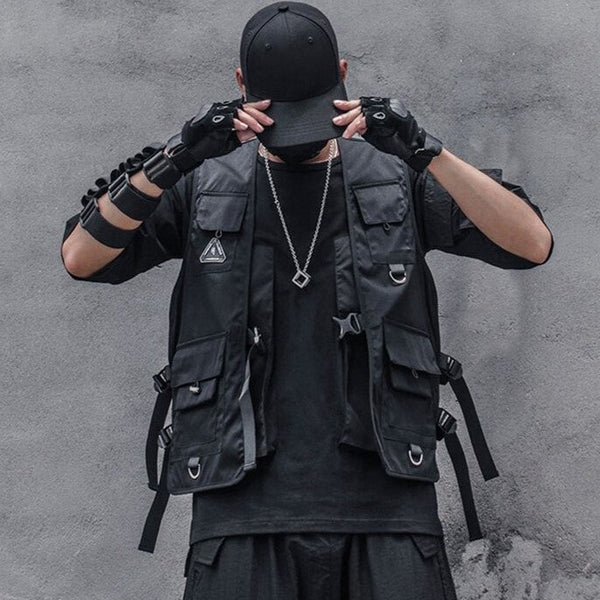 Utility Techwear Vest | CYBER TECHWEAR®